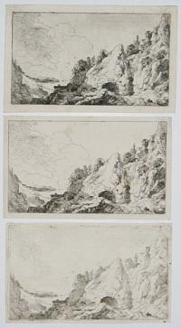 [The Hut near the Tunnel.][Set of Three States.]