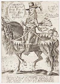 Carolus D. G. Magn&aelig; Britt: Fra: et Hiber: Rex Fidei Defensor.