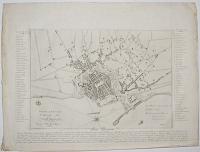 [Map of Livorno.] Piano Attuale Della Citt&agrave; e Porto di Livorno Con suoi Subborghi ed Adjacenze 1825.