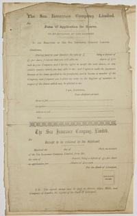 [Two items of Liverpool maritime insurance interest.]
