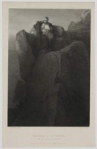 The Rock at St. Helena (The Last Sketch of Delaroche)