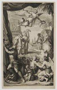 [Frontispiece to Cornelis de Brun, 'Reizen over Moskovie, door Persie en Indie']