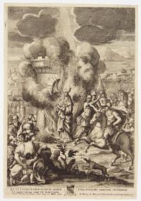 [Cardinal martyred in a fire]