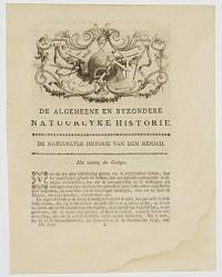 [Surveying tools] De Algemeene en Byzondere Naturrlyke Historie.