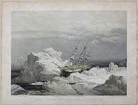 Critical Position of H.M.S Investigator on the North-Coast of Baring Island.
