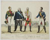 Les souverains alliés à Paris. année 1815.