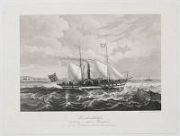Friedrichshaften et le bateau &agrave; vapeur Kronprinz.
