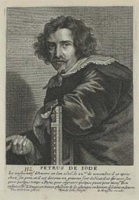 Petrus De Iode. Le jeune, natif d'Anvers.il se tient en Anvers. '112' annotated in ink.