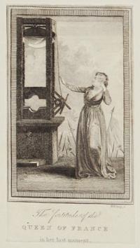 [Marie Antoinette] The Fortitude of the Queen of France in her last moment.