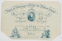[Master Bakers' Orphan School.] Instituted, April 1802. Under the Patronage of H.R.H. the Duke of Sussex, at the London Tavern,