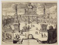 [The Grote Markt in the Hague, with triumphal arch in honour of William III]