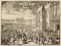 [William III arriving in Honslaarsdijk in the Hague, in his carriage]