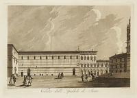 Veduta dello Spedale di Siena.