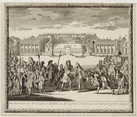[James II visits Louis XIV at Versailles]