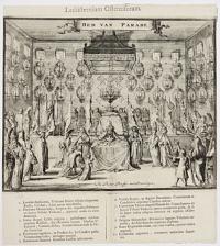 [The funeral of Mary II] Lectisternium Ostentiserum. Bed van Parade [...]
