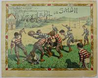 El "Football" de Salon. The Drawing Room Football. Le Football de Salon.