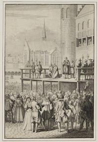 [Execution of Johan van Oldenbarnevelt.]