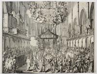 [Burial of Mary II at Westminster Abbey]