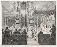 [Banquet held for Charles II at the Prins Mauritshuis, the Hague, 1660]