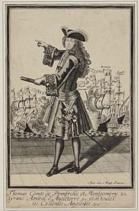 Thomas Comte de Pembroke et Montgomery &c Grand Amiral d'Angleterre &c et de toutes les Collonies Angloises &c
