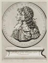 [Christian V and Charlotte Amelia of Denmark]