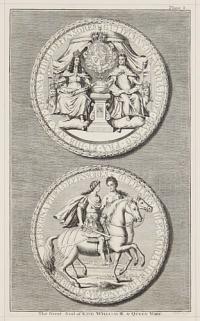 The Great Seal of King William III & Queen Mary