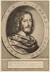 Hen: Do: Cary Baro de Leppington Comes Monmouthensis, et Hon:mi Ord: Balniae Eques.