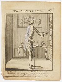 [Lord Lyttelton in profile]