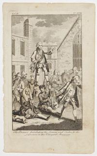 [Lord North] The Premier distributing the Loaves and Fishes to the Labourers in his Vineyard May 9 1772.