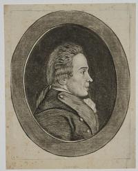 [Portrait of a man in an oval border.]