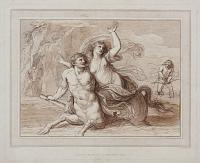 [Nessus abducting Deianeira.]