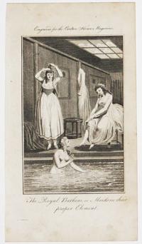 The Royal Bathers, or, Maids in their proper Element.