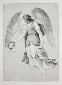 [Figures done after the Grecian Manner: Victory.]