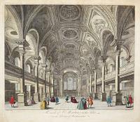 The Inside of St Martin's in the Fields. ~