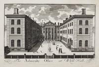 The Admiralty Office at White Hall.