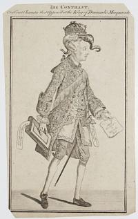 [Augustus Fitzroy, Duke of Grafton] The Contrast.