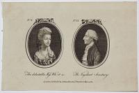 [Thomas Townshend & Miss Warton] No. X The delectable Miss Wh_rt_n. No. XI. The Vigilant Secretary.