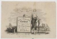 [Tradecard for Jonathan Turner, Chemist of Bridge Street, Hull]