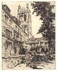 [Yale - Harkness Dorm.]
