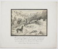 [Great St Bernard Hospice after Avalanche on Mount Marengo, 20 January 1825]