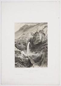 Cascade des P&eacute;lerins. Chamonix.