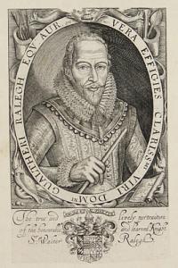 Gualtheri Ralegh Equ. Aur.ere Vera Effigies Clariss.mi Viri Dom.ni.