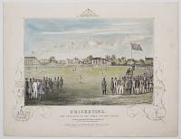 Cricketing.