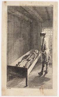 [Illustration to German translation of 'The Life of John Buncle' by Thomas Amory]