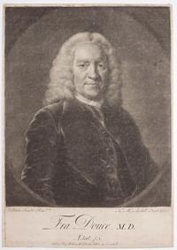 Fra. Douce. M.D. &AElig;tat. 75.
