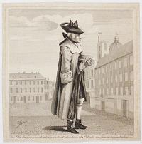 The Old Soldier remarkable for constant attendance at St. Paul's, done from an original Painting.