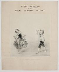 Performed at Professor Keller's, of the Royal Olympic Theatre.