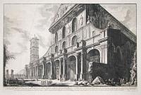 Veduta della Basilica di S.Paolo fuor delle Mura, eretta da Costantino Magno.