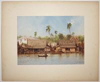 Siam. Bangkok. Gew&uuml;rzl&auml;den. [No. 9. Siam. Schwimmende Gew&uuml;rzl&auml;den.]