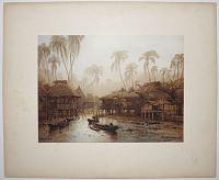 Manila [No 10. Indisches Dorf auf den Philipinnen.]